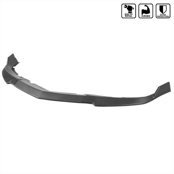 Spec-D Tuning FRONT LIP MATTE BLACK LPF-CHG11BK-PQ - main